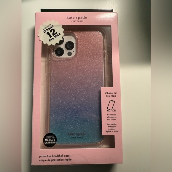 Kate Spade New York iPhone Hardshell Ombre Glitter Case for iPhone 12 Pro Max